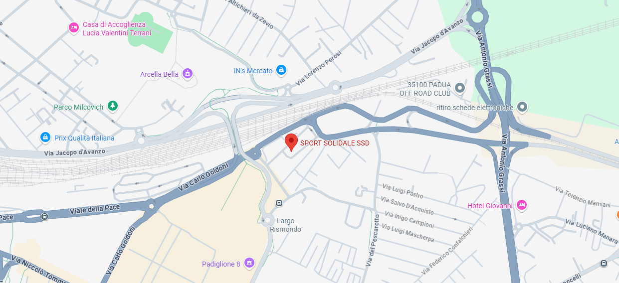 Clicca per aprire la mappa di Google Maps - Sede Sport Solidale